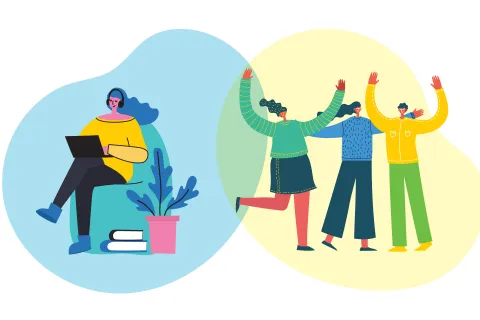 ارتباط برقرار کردن با افراد درونگرا در پانسیون دخترانه